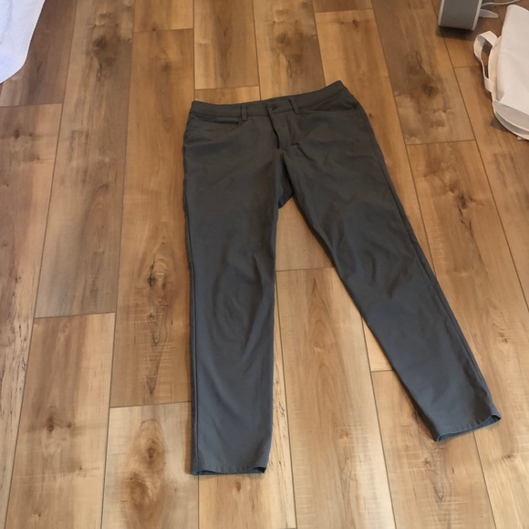 Lululemon ABC Slim Fit Pants - 32W 34L - Sage Green - Picture 2 of 7